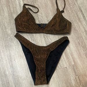 triangl swim suit set